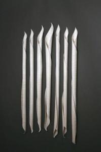 2012 Murray Hollow Reeds x 7, porcelain wall mounted 2012 30 in long 