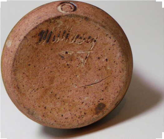 Dean Mullavey chop on foot and signature on base. nd. Photo: Ebay